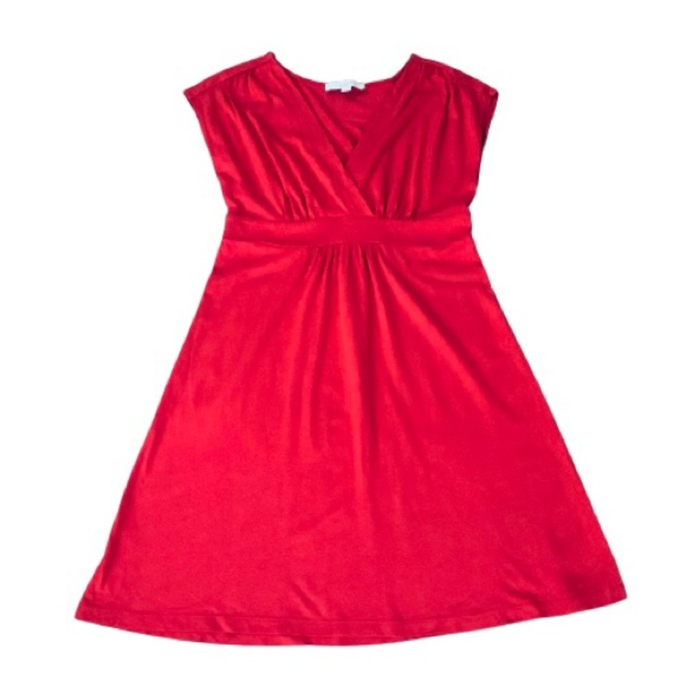 LOFT Dress V-neck empire waist & A-line Size S